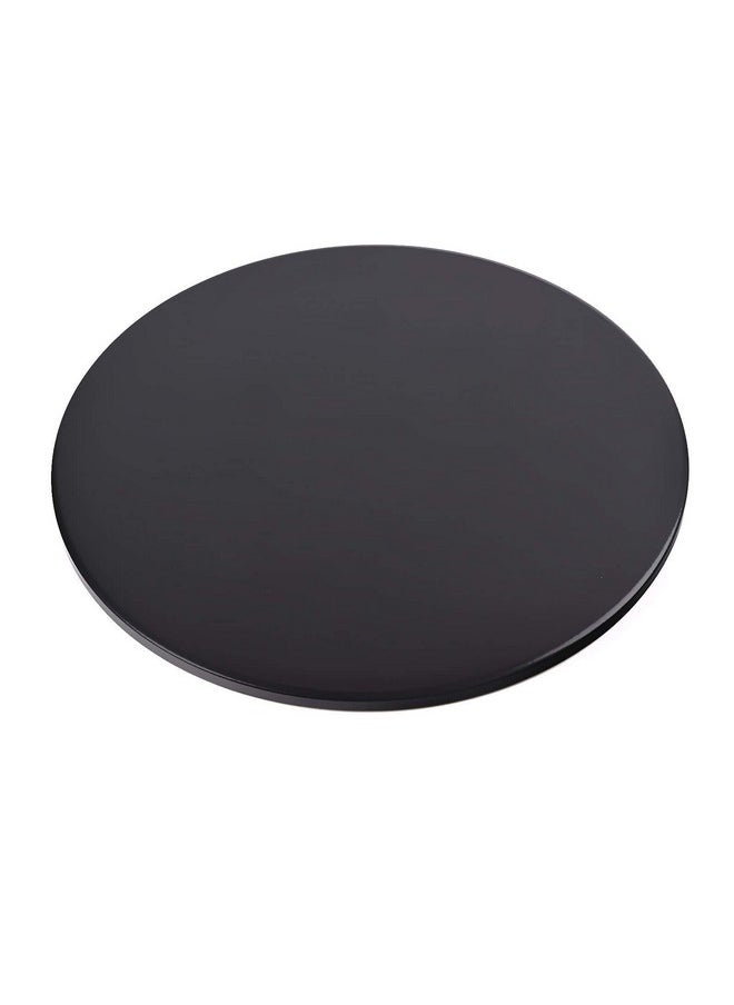 menesia Menesia 12 Inch Black Non-stick Ceramic Pizza Stone Pan, Baking Stones for Ovens & Grill & BBQ, Round Oven Cooking Stone  - Image 4