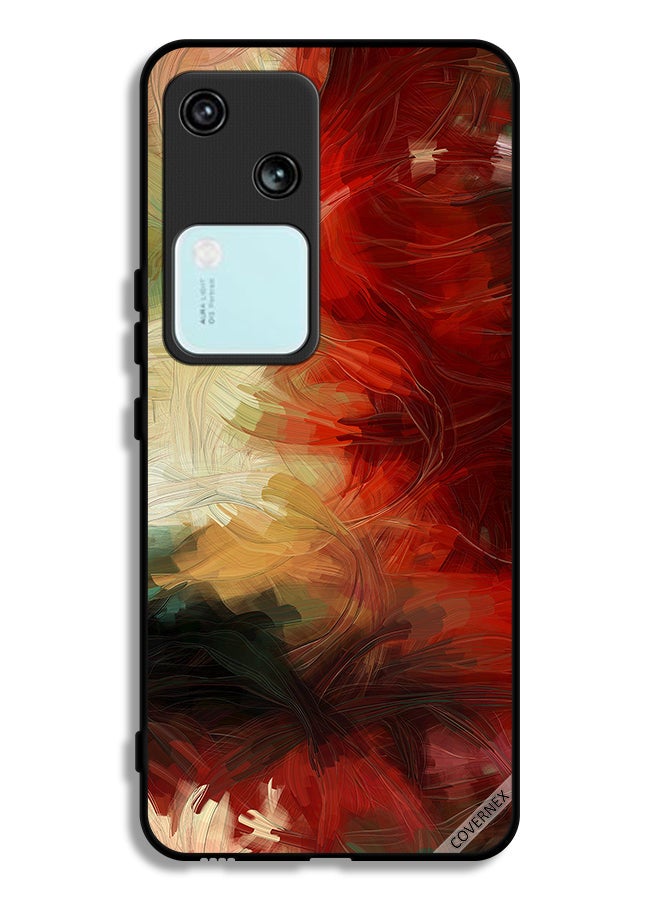 Covernex Vivo V30 5G Protective Case Cover Paint Art - Image 1