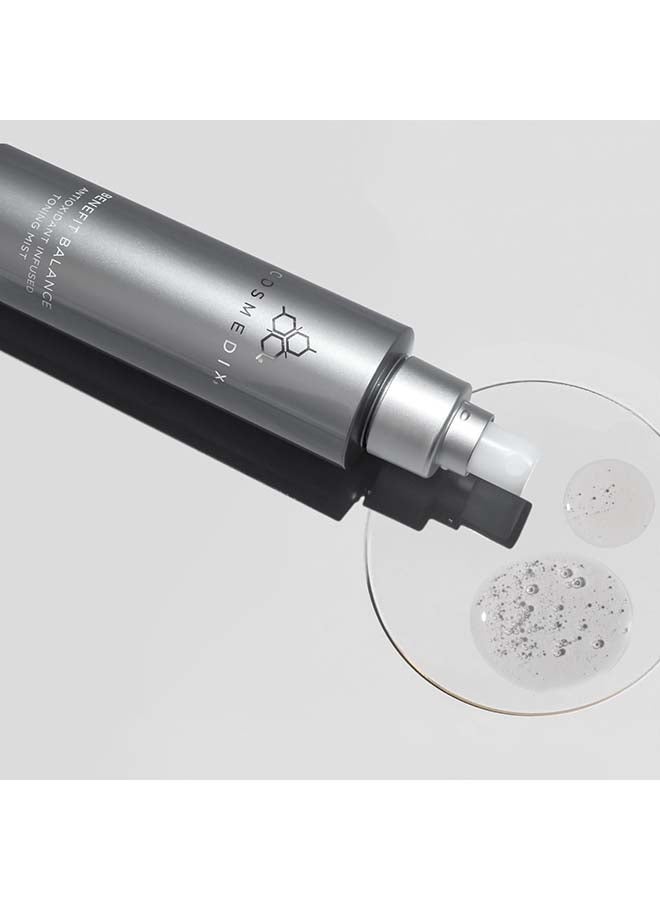 CosMedix Benefit Balance Antioxidant Infused Toning Mist Pore Refining And Skin Balancing Prep Mist | For Glowing Complexion 150ml - Image 5