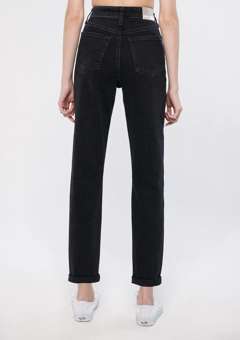 مافي Blue Women's Star Dark Smoke Jeans 101077-82224