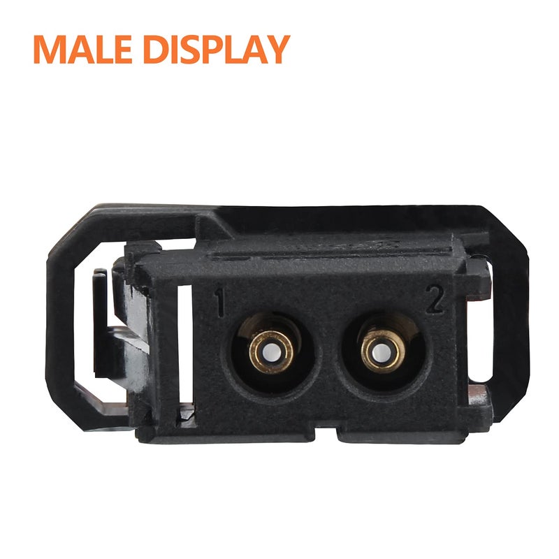 Mellbree 2Pcs Fiber Optic Loop Female And Male Fiber Optic Bypass Loop Adapter Connector Diagnostic Device Tool Compatible For Benz Audi Mercedes Bmw Vw Porsche Most Optical System - Image 5