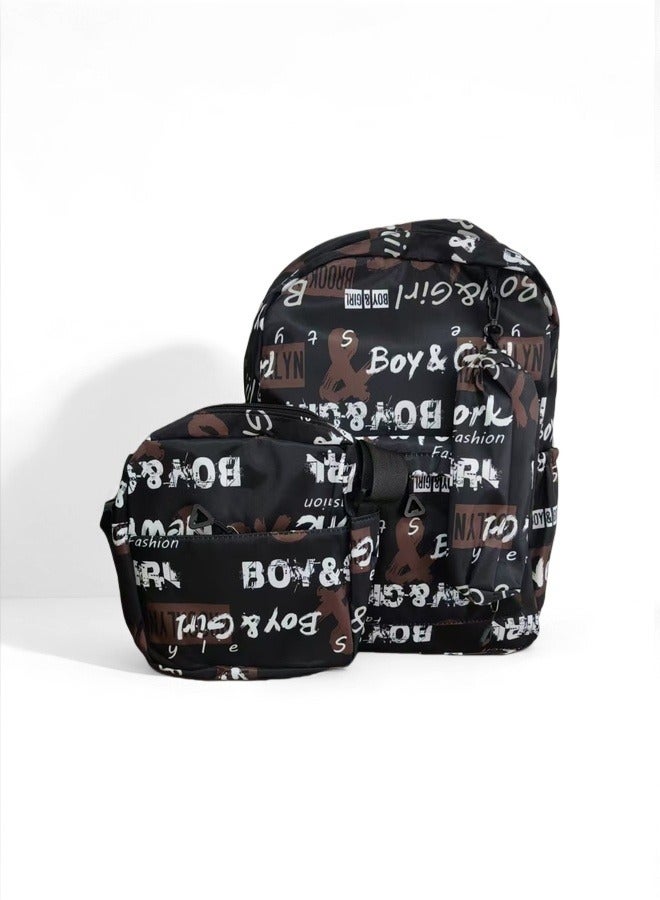 Beautiful Fashionable Backpacks, Crossbody Bags, Student Schoolbags, Lightweight Schoolbags, Adjustable Shoulder Strap Schoolbags, Suitable for Students And Hobby Travelers.  - Image 1