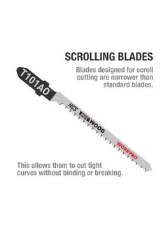WORKPRO 25-piece T-Shank Jig Saw Blade Set with Storage Case Made with HCS HSS BIM Assorted Blades for Wood Plastic and Metal Cutting  - Image 5