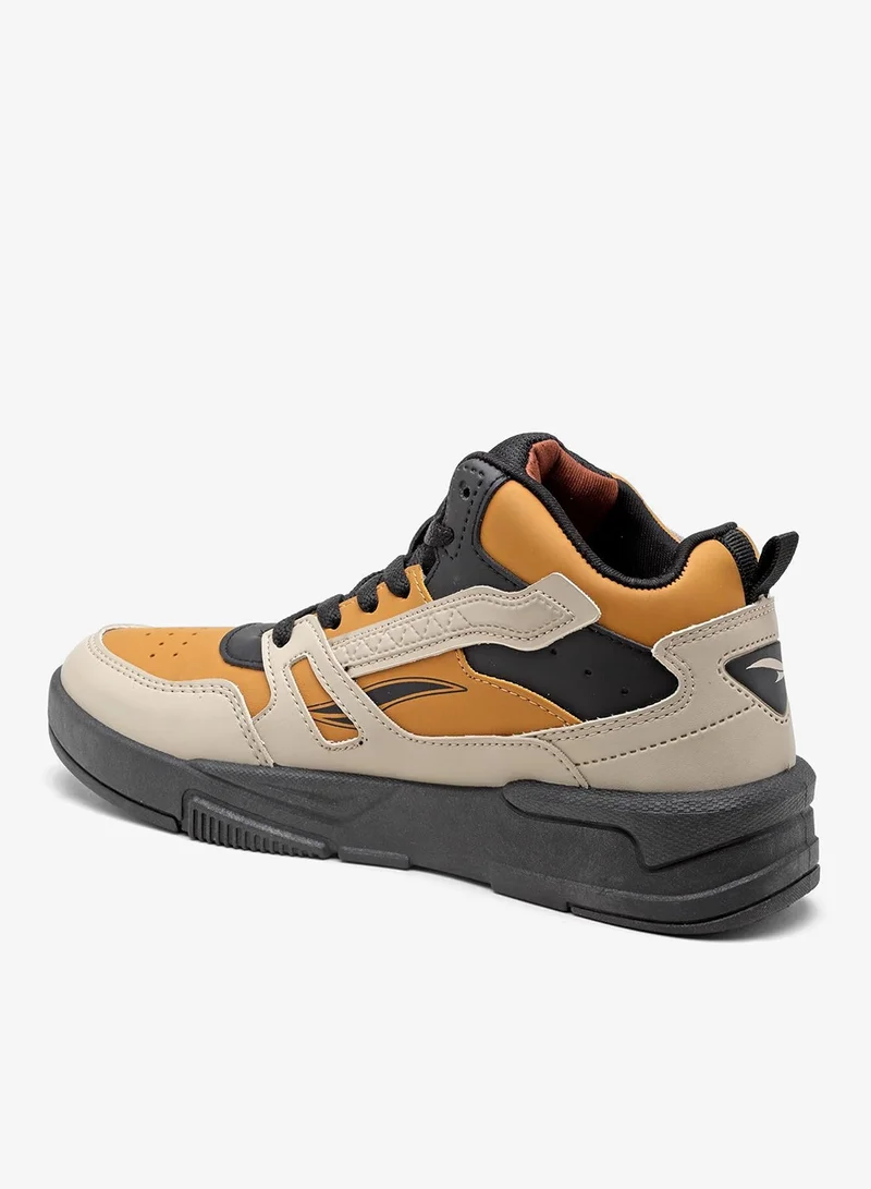 Asian  Beige Mustard Casual Sneakers for Men and Boys for Men | Best Price UAE