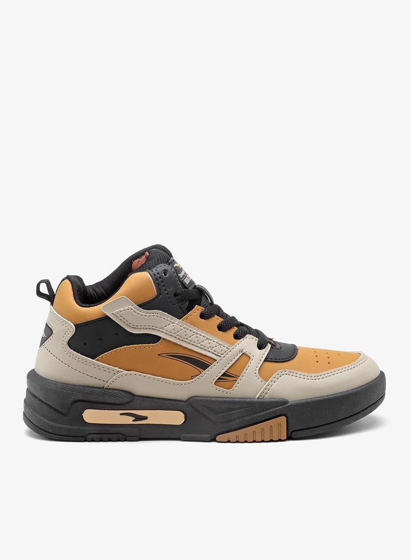 Asian Beige Mustard Casual Sneakers for Men and Boys - Image 1