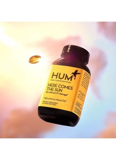 HUM Here Comes The Sun - Immune Supplement with Vitamin D & Calcium for a Healthy Immune System - Supports Radiant Skin, Mood + Bone Health (30 Softgels)  - Image 3
