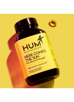 HUM Here Comes The Sun - Immune Supplement with Vitamin D & Calcium for a Healthy Immune System - Supports Radiant Skin, Mood + Bone Health (30 Softgels)  - Image 5