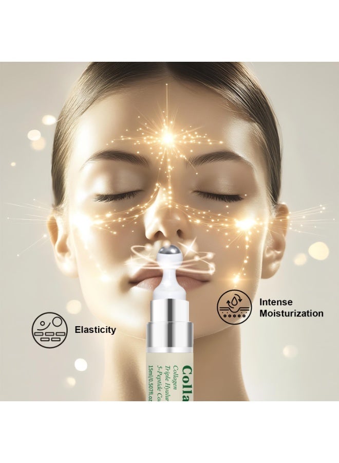 LANEMAY Collagen Eye Serum Anti-Wrinkle Anti-Age Remove Dark Circles Eye Care Against Puffiness And Bags Hydrate Eye Serum - Image 4