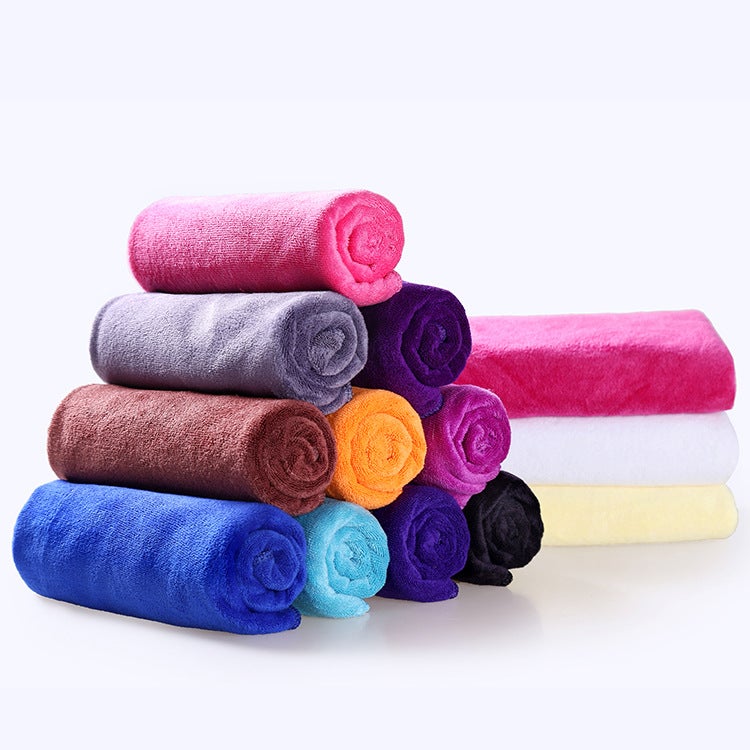 Thickened Beach Bath Towel Microfiber Cloth Men'S And Women'S Hair Salon Hairdressing Beauty Salon Towel Barber Shop Towel - Image 2