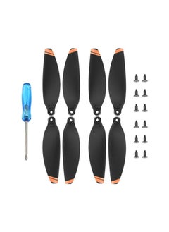 Generic For DJI MINI2SE Propeller Leaf 4726FM Suitable For MINI SE/4K Spiral Propeller Noise Reduction Propeller Accessories-Color:Silver Edge Paddle 2 Pair  - Image 5