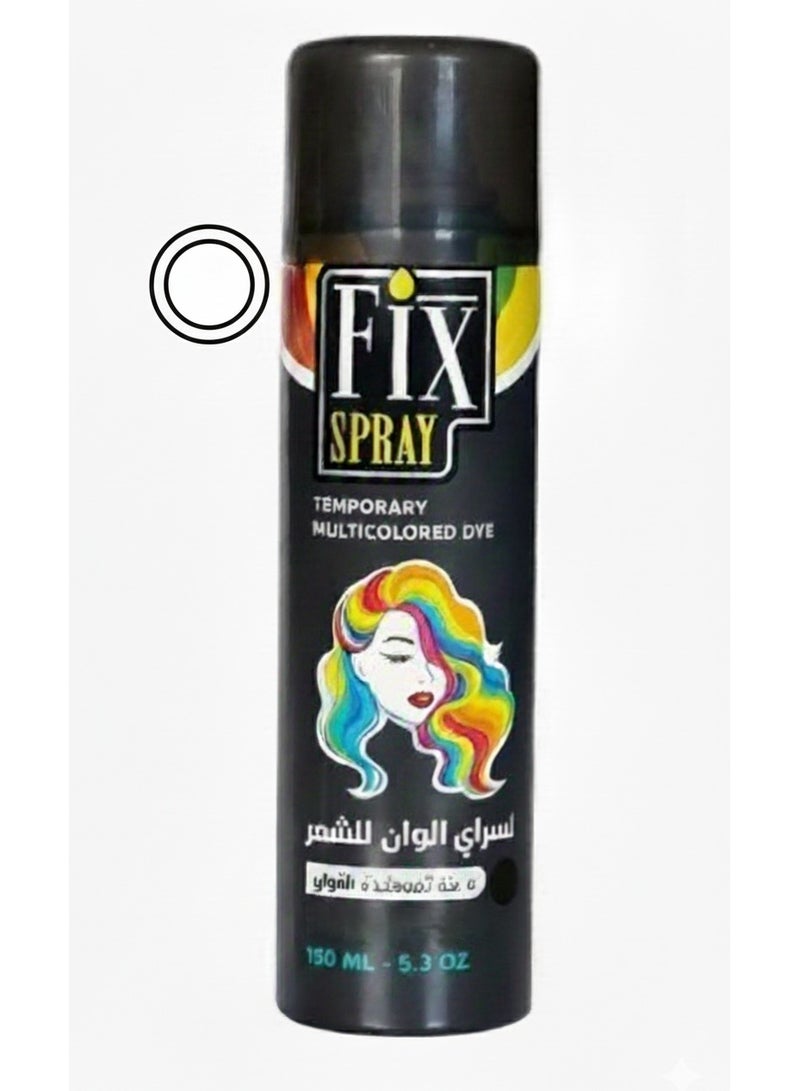 Hair coloring spray for white  color, 150ml