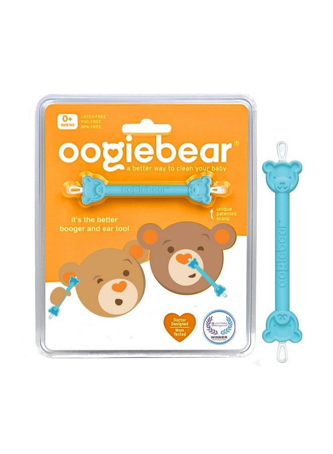 oogiebear Baby Nose Cleaner & Ear Wax Removal Tool - Safe Booger & Earwax Removal For Newborns, Infants, Toddlers - Dual-Ended - Essential Baby Stuff - Image 1