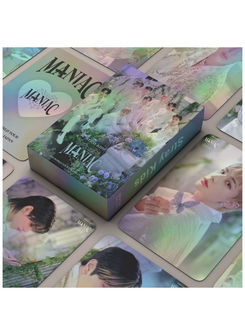 NIBEMINENT 55 Pcs Kpop Stray Kids MANIAC JAPAN ENCORE Lomo Cards Card For Fans Collection Gifts - Image 2
