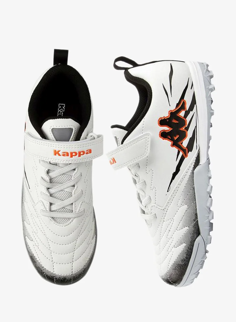 Kappa Boys Hook and Loop Football Turf Shoes with Pull Tab