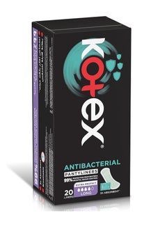 20 Antibacterial daily pads