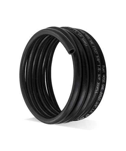 Maigoo 38 Marine Fuel Hose Feed Line Rubber Type A115 SAE J1527 Standards Fits for Ships and Marine Equipment 25 FT - Image 1