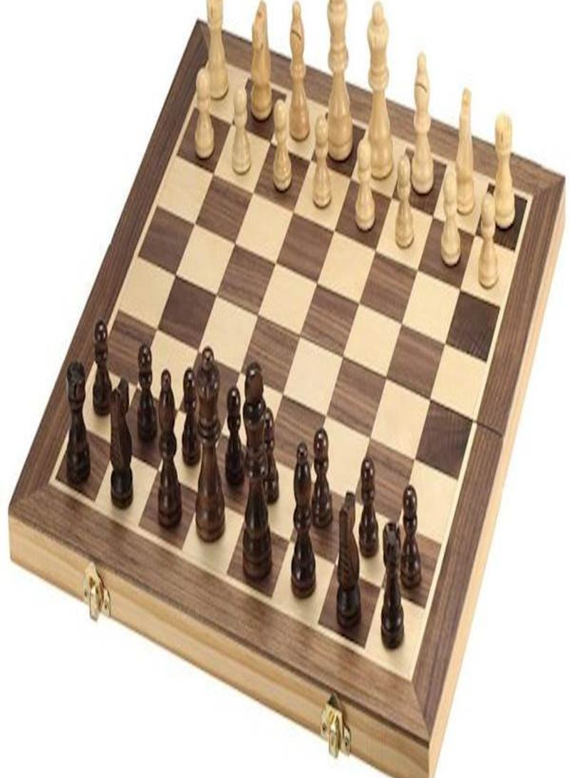 Foldable Wooden Chess Set 40 x 40centimeter - Image 4