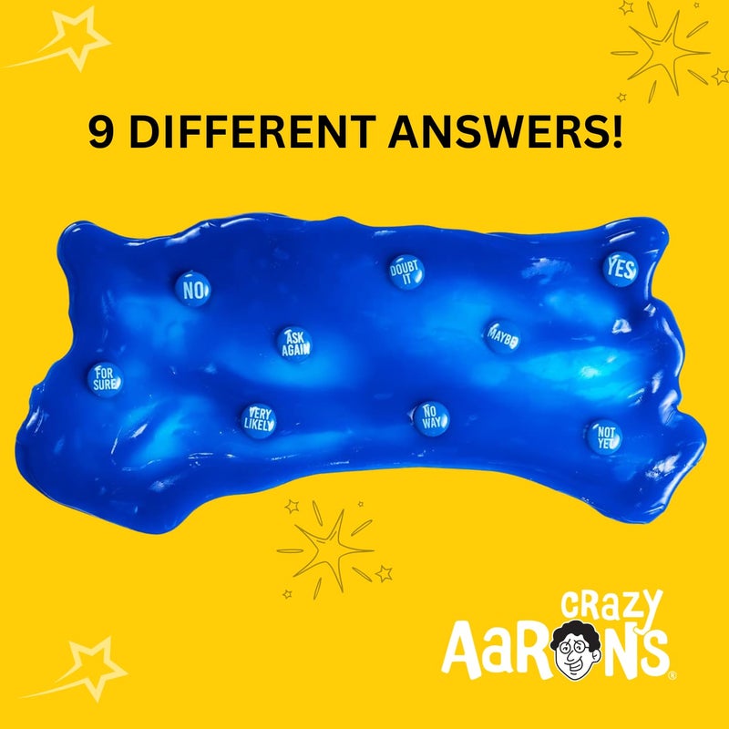 Crazy Aaron's Thinking PuttyÂ® - Prediction - Blue Sensory Putty for Kids and Grown ups in a 4" Tin - Creative and Endless Fun, Stress Relief Therapy Toys, Never Dries Out - Made in USA - Image 3
