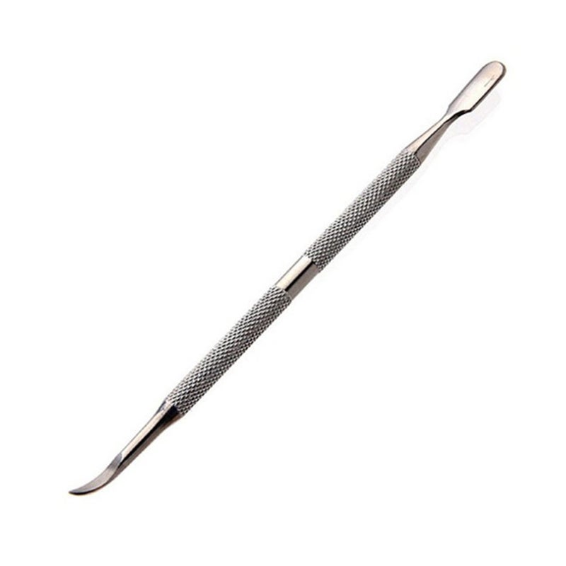 Cuticle Pusher Cutter Stainless Steel Cuticle Remover Manicure Pedicure Tool for Fingernails Toenails - Image 4
