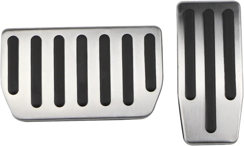 Stainless Steel Pedals Compatible With Tesla Model X S 2016-2022 Foot Pedal Accelerator Gas Fuel Brake Rest Cover Parts(AT without Rest) - Image 1
