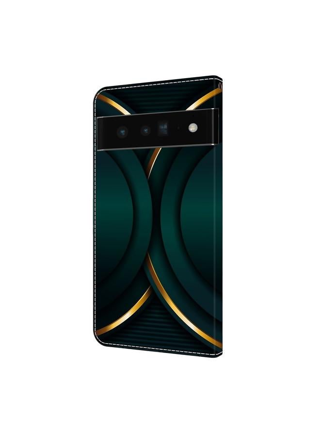 S-TOP Case For Google Pixel 6 Pro Crystal 3D Shockproof Protective Leather Phone Case - Image 3