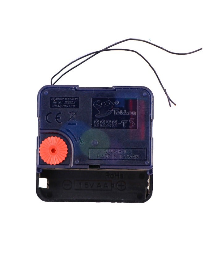 Taiwan wall clock Movement with wire - regular tube - hopper-TS01-2 - Image 4