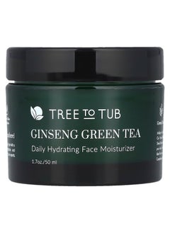 Tree to Tub Tree To Tub, Ginseng Green Tea, Daily Hydrating Face Moisturizer , 1.7 oz (50 ml)  - Image 1