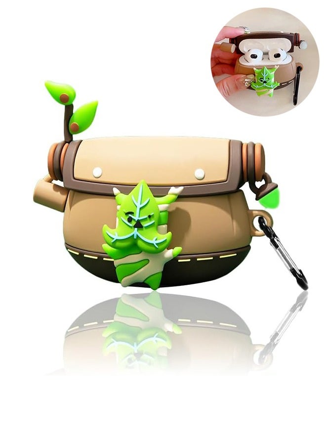 SUNDAREE - Air Pods Pro 2 Generation Protective Case Zelda Tears of the Kingdom, Compatible Air Pods Pro 1st/2nd with Luminous Pendant& Carabiner, Funny Unique 3D Soft Silicone Shockproof Protective Skin Case Cover - Image 1