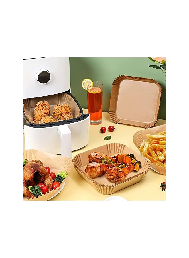 Raxoom pcs Baking Paper for Hot Air Fryers, Pack of 200 Airfryer Baking Paper 20 cm Non-Stick Oil Resistant Waterproof Air Fryer Disposable Parchment Paper for Hot Air Fryer... - Image 4