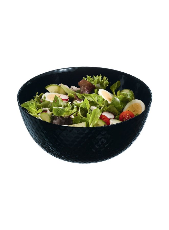 لومينارك وعاء سلطة لامع أسود آمن للاستخدام في الميكروويف وغسالة الأطباق  سم - Image 4