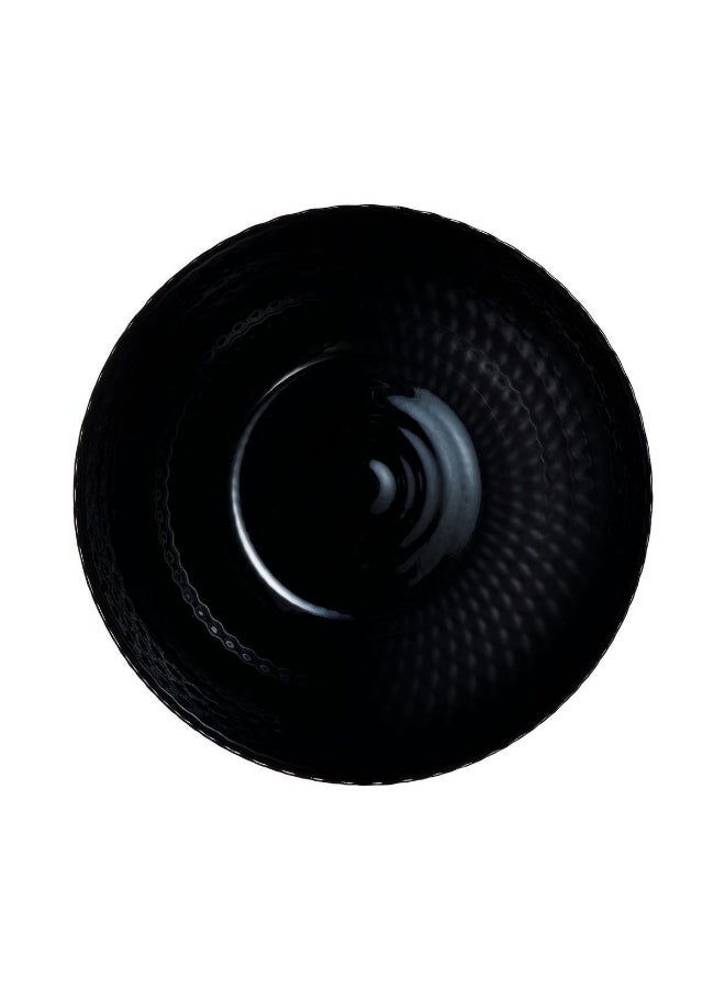 لومينارك وعاء سلطة لامع أسود آمن للاستخدام في الميكروويف وغسالة الأطباق  سم - Image 3