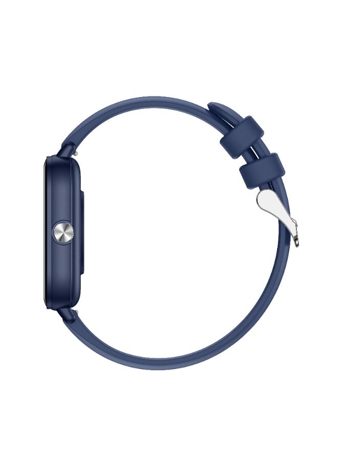 Xcell Xcell Apollo W5 Smartwatch, 1.85" HD Display, Bluetooth Calling, Magnetic Charging, Heart-Rate/BP/SpO₂, IP67, 7-Day Battery, Multi Language, iOS/Android Compatible- Blue Frame with Blue Silicon Strap  - Image 5