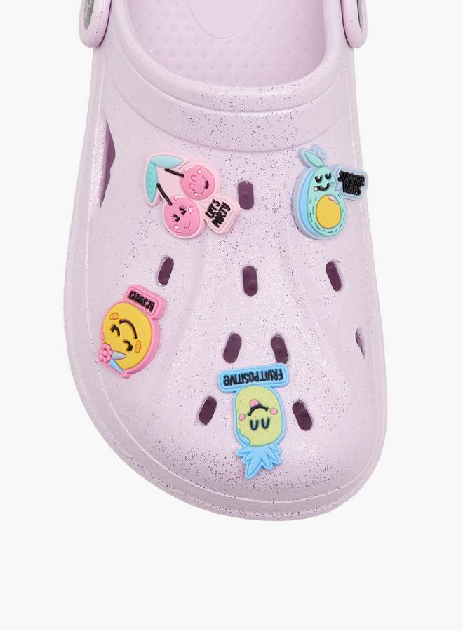 Aqua Girls Embellished Clogs - Image 4