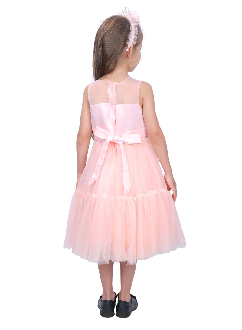 D'Daniela Tulle Layered Dress - Image 3