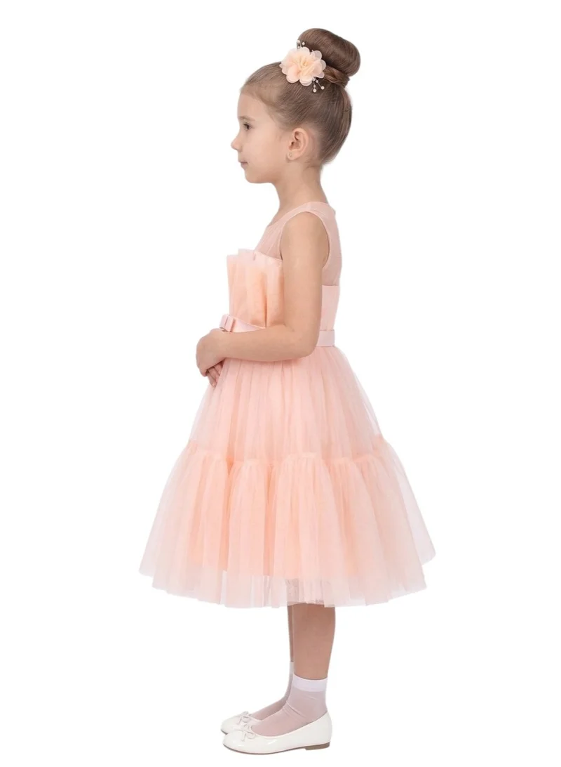 D'Daniela Tulle Layered Dress