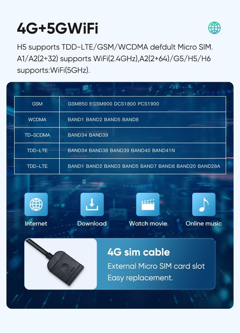 VIEREX Nissan Altima Car Stereo with Apple Carplay and Android Auto - Image 5