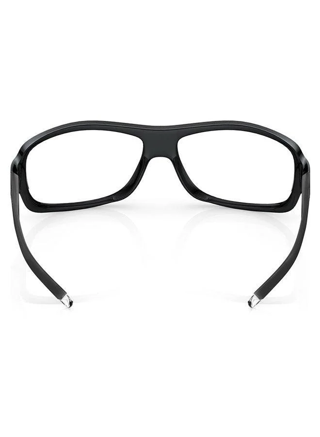 fastrack Black Wraparound Men Sunglasses (P089WH4|61)