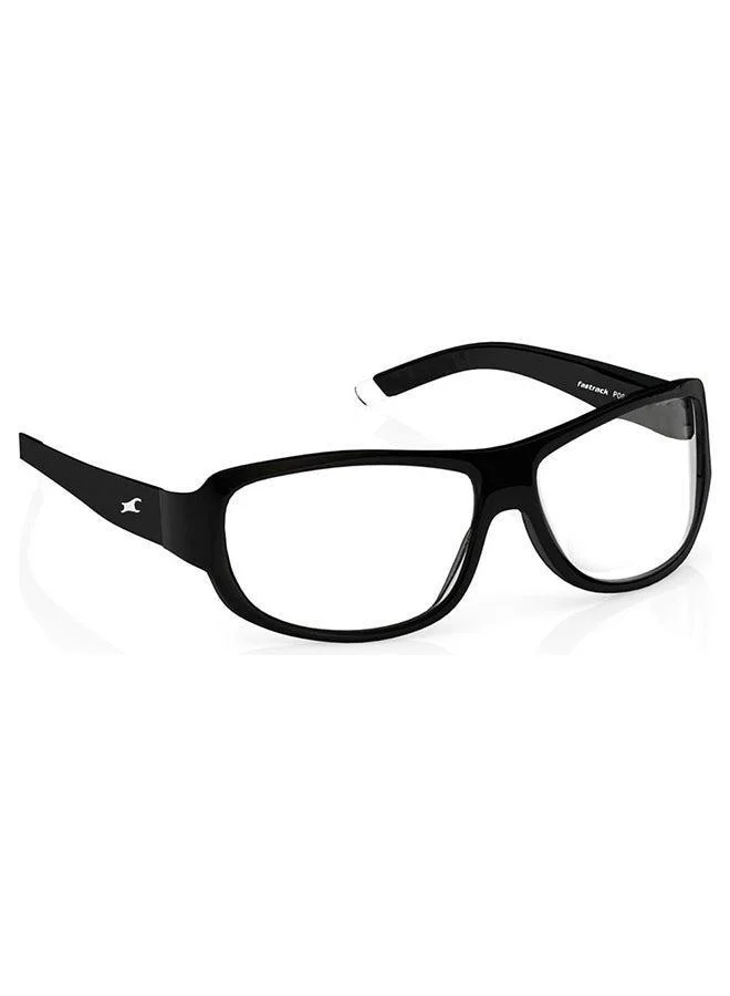 fastrack Black Wraparound Men Sunglasses (P089WH4|61)
