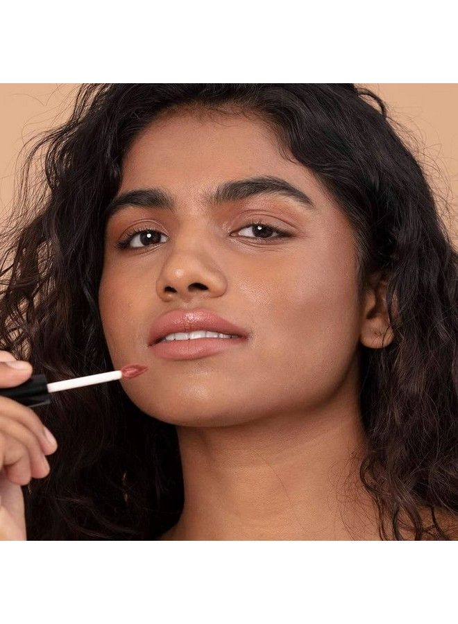 Ruby's Organics كريم شفاه سائل؛ لون عالي الصبغة بلمسة مخملية ناعمة؛ مرطب مغذي؛ مكياج طبيعي عضوي نباتي خالي من البارابين لشفاه جافة؛ برالين 6.5 مل - Image 5