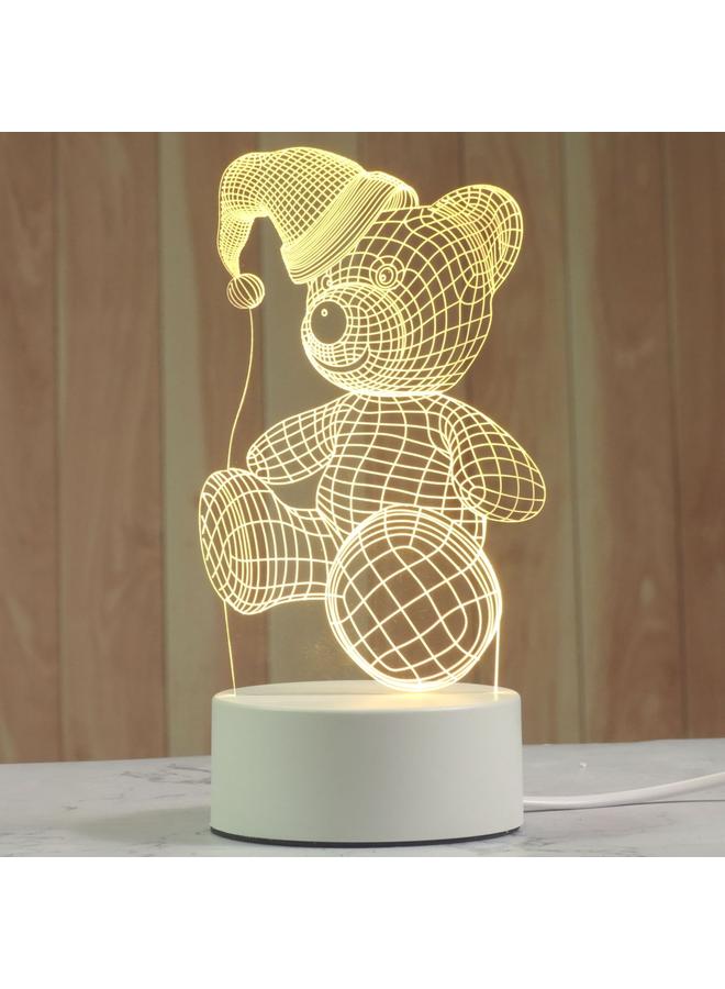 Bluejw 3D Nightlight Gift Creative Atmosphere Table Lamp Bedside Birthday Gift Children's Atmosphere Ornaments - Image 3