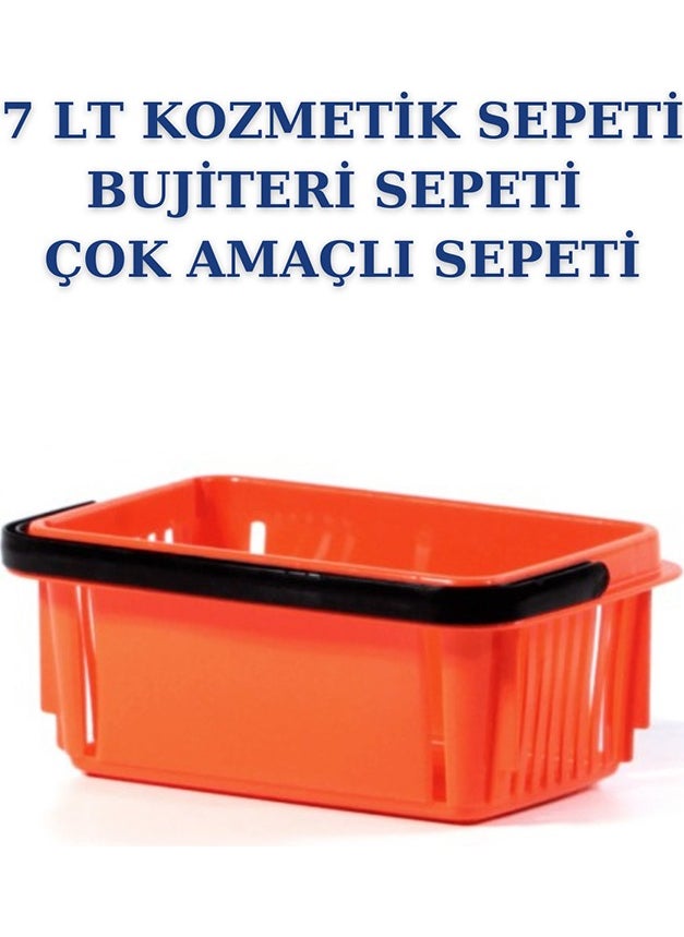 Manken İstanbul Model Istanbul 7 Liter Cosmetics Basket Bijouterie Basket Stationery Basket Hardware Basket  - Image 1