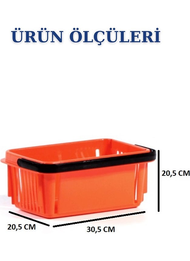 Manken İstanbul Model Istanbul 7 Liter Cosmetics Basket Bijouterie Basket Stationery Basket Hardware Basket  - Image 2