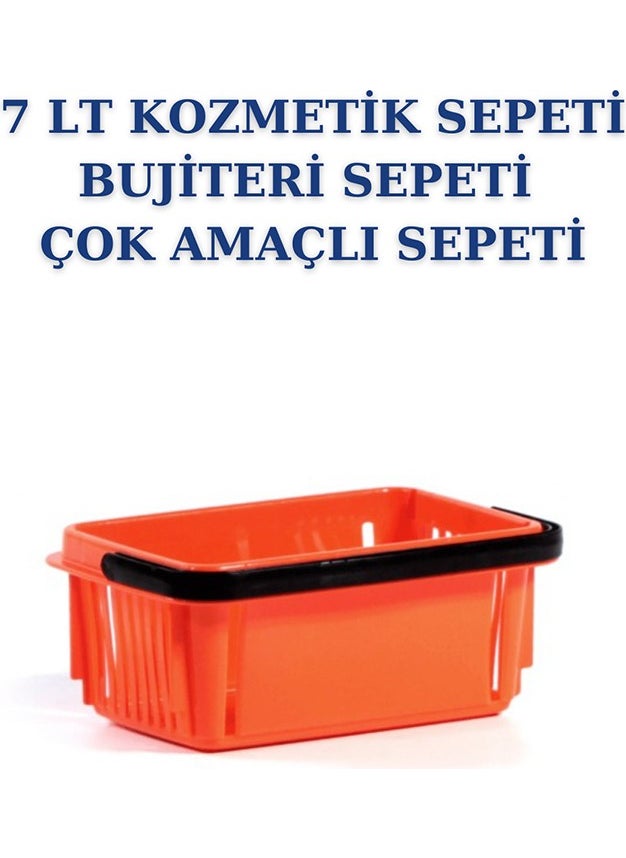 Manken İstanbul Model Istanbul 7 Liter Cosmetics Basket Bijouterie Basket Stationery Basket Hardware Basket  - Image 3
