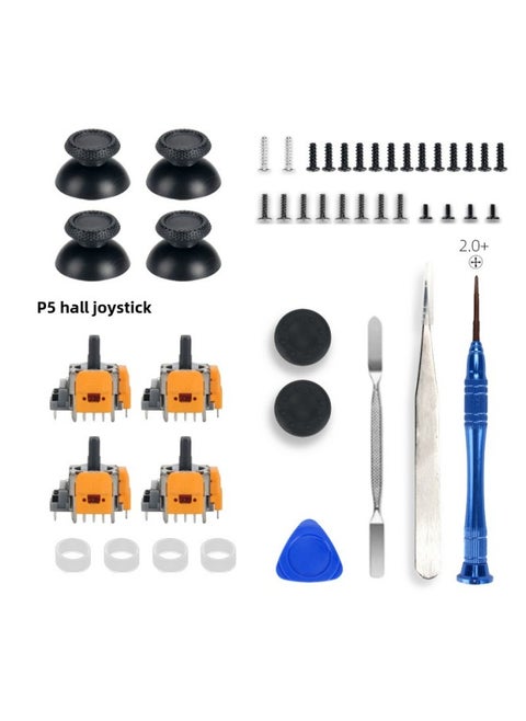 PS5 Handle Hall Rocker PS5 Handle Left And Right Joystick Hall Rocker Latest Version Adjustable-Product Color:P5 Suit 29
