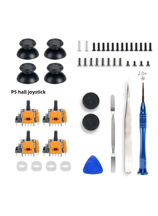 Generic - PS5 Handle Hall Rocker PS5 Handle Left And Right Joystick Hall Rocker Latest Version Adjustable-Product Color:P5 Suit 29 - Image 1