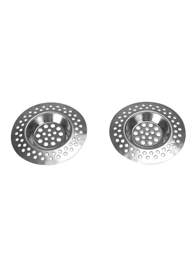 Royalford Stainless Steel Sink Strainer 2Pcs 7Cm Silver - Image 3