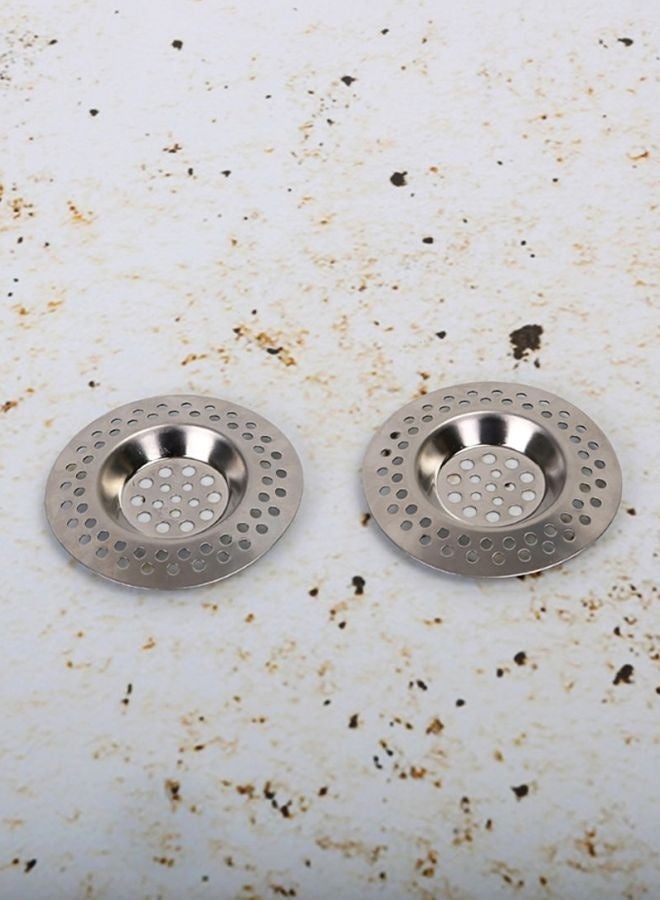 Royalford Stainless Steel Sink Strainer 2Pcs 7Cm Silver - Image 4