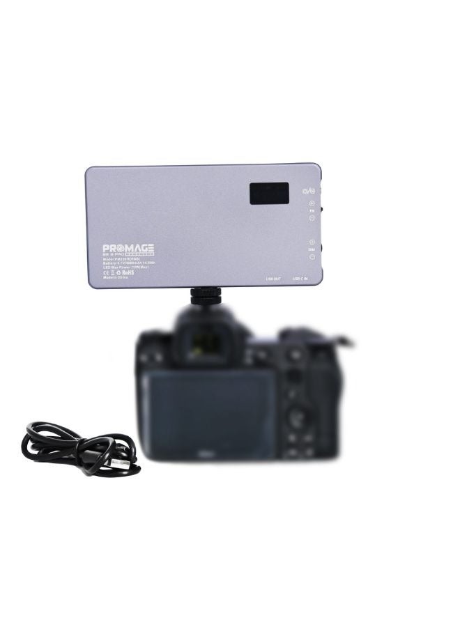 PROMAGE PM-220R Professional RGB LED Video Light with 1000 Lumens Brightness Adjustable Color Temperature Built-in 4000mAh Battery and 21 Lighting Effects - Image 4