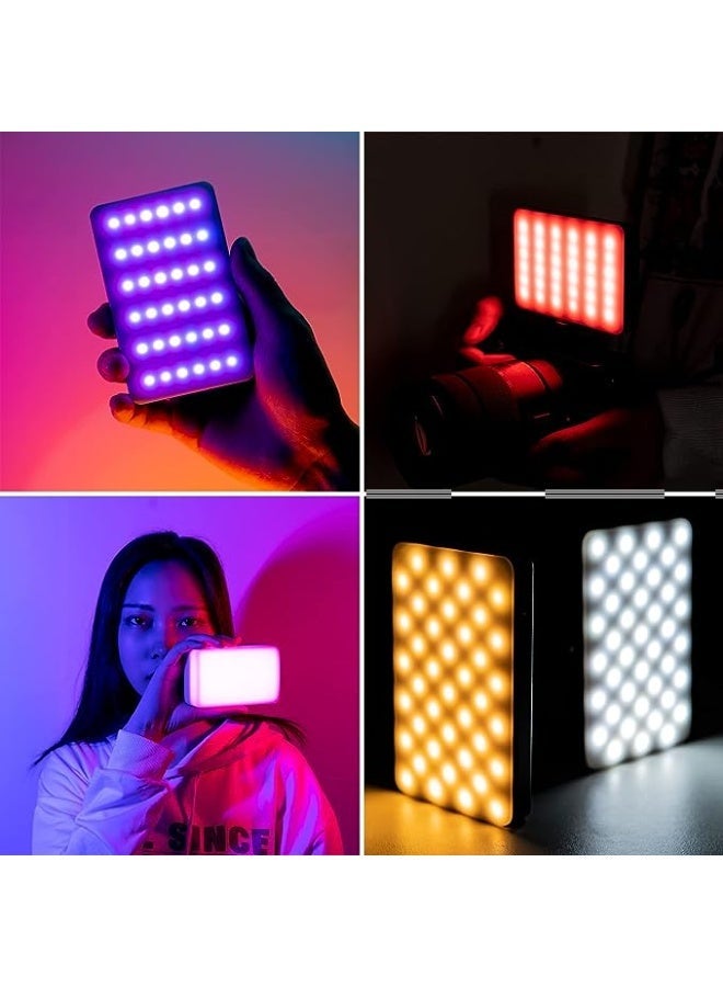 PROMAGE PM-220R Professional RGB LED Video Light with 1000 Lumens Brightness Adjustable Color Temperature Built-in 4000mAh Battery and 21 Lighting Effects - Image 2