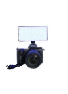 PROMAGE PM-220R-RGB Professional LED Video Light with 360° Full-Color, 21 Scenarios, Adjustable Color Temperature, High Brightness, 4000mAh Power Bank for Videographers and Photographers